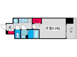 アドバンス大阪ベイココナの物件間取画像